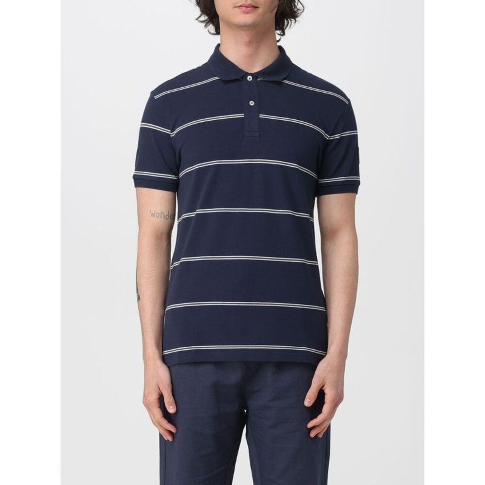 Colmar Men Colmar Striped Cotton Polo Shirt